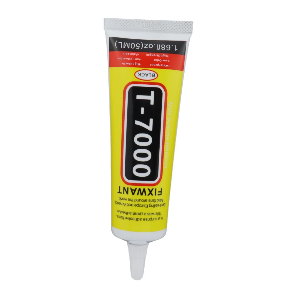 FIXWANT 15/50/110ML T7000 Black Cellphone Tablet Repair Battery Cover LCD Frame Adhesive T-7000 Electronic Components Glue 3
