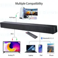 Rsionch Home Theater TV Speakers Wall-mount Speaker Wireless Soundbar FM Radio TV Optical Speaker for TVs Smartphone USB input - Image 3