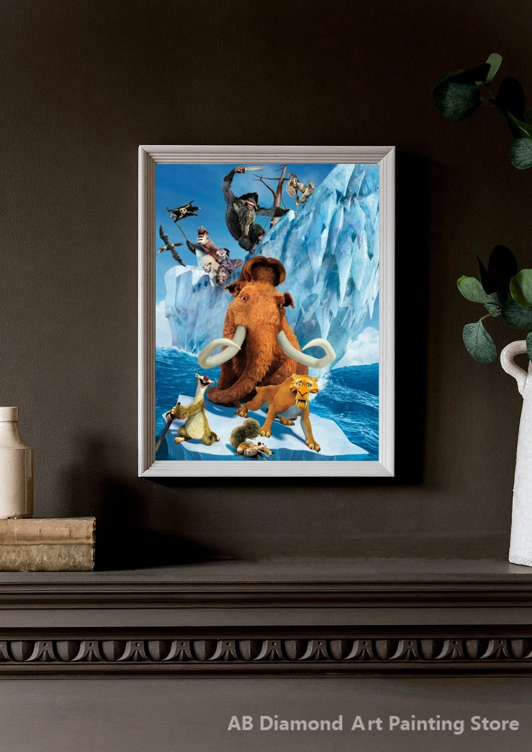 Ice Age Anime AB Diamond Painting Mosaic Painting Kit Diamond Embroidery 5D DIY Cross Stitch Handmade Art Decoration