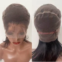 Perruque en dentelle pleine HD pour perruques tressées, tresses sans nœuds, dreadlocks Cornrows, faux locs, micro torsades et tresses, 8 amarans 3