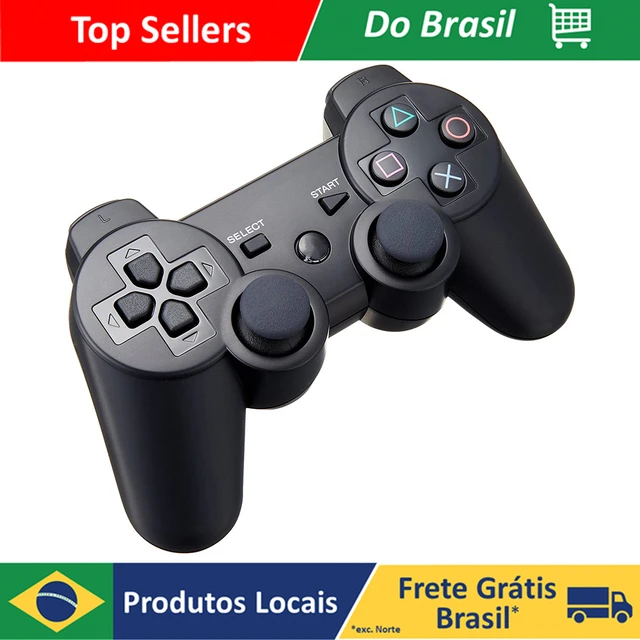 Manette PS4 Sans Fil Bluetooth Double Shock Or