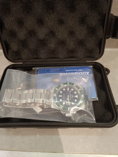 ADDIESDIVE Men's Stainless Steel Quartz Waterproof Watch photo review
