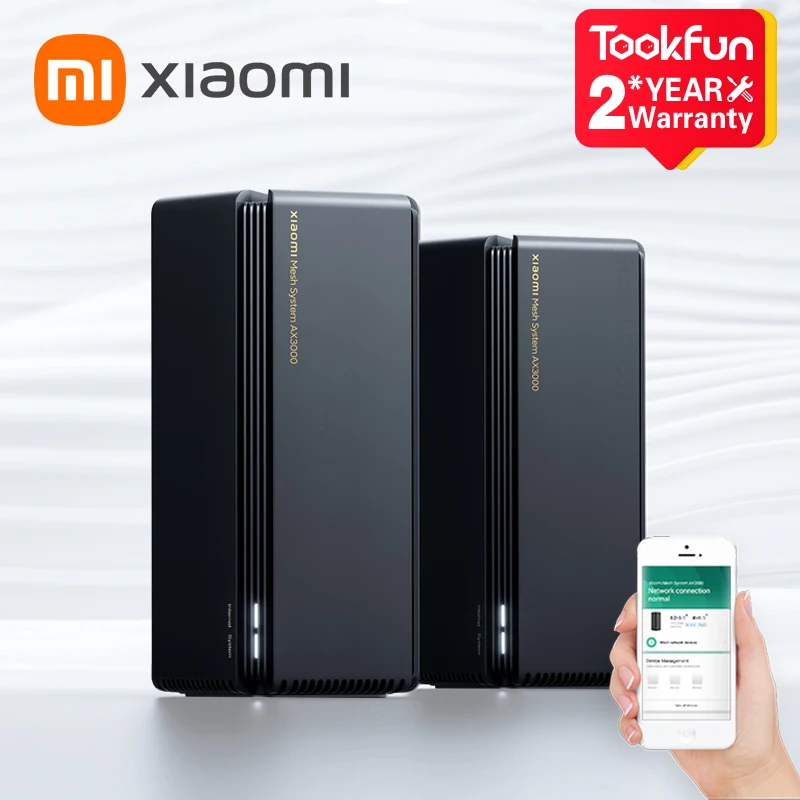 Xiaomi launches Whole-Home Router Combo AX3000, priced at 499 yuan