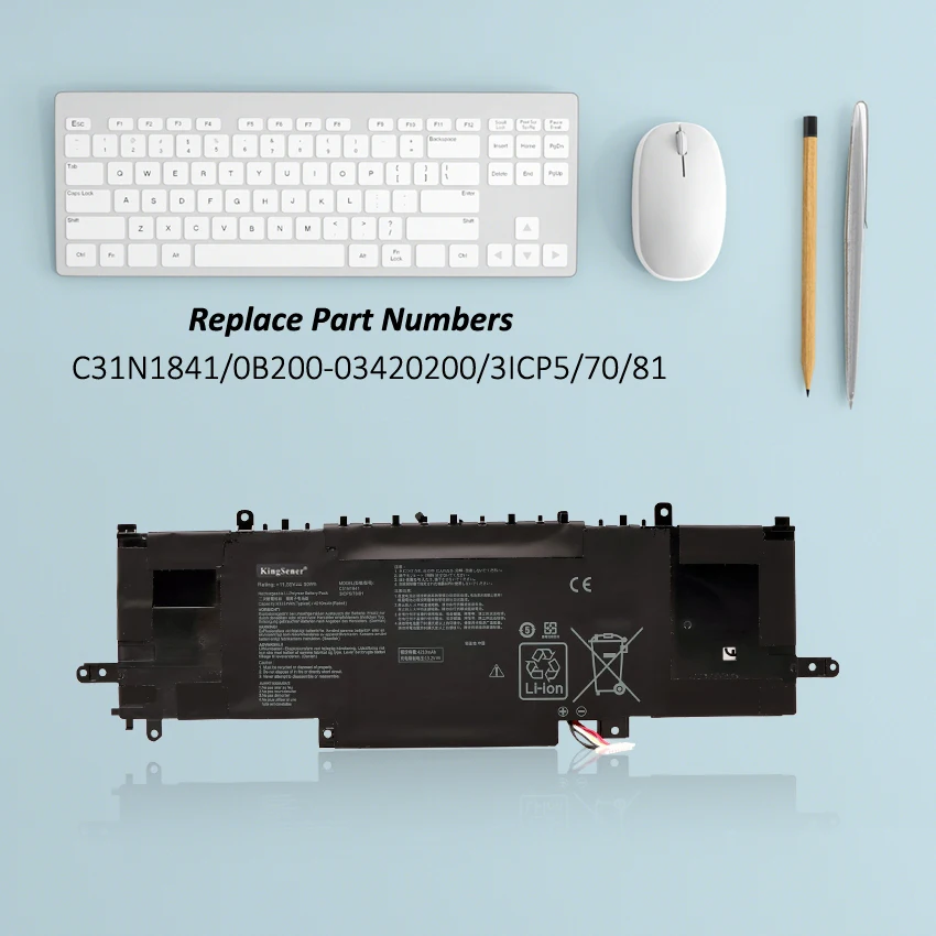 KingSener C31N1841 bateria do portátil para ASUS