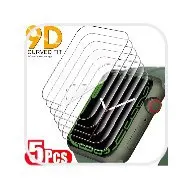 5er-Pack Hydrogel-Folie – Unsichtbarer Displayschutz für alle Apple Watch Modelle photo review