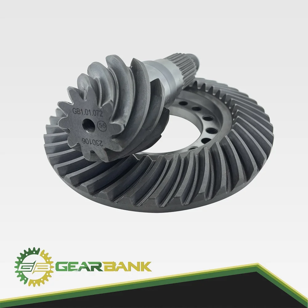

Spiral Bevel Gear Set Aftermarket Referance OEM ZM2906811 Z10/41 Compitable To Volvo Spare Parts Differantial Gears