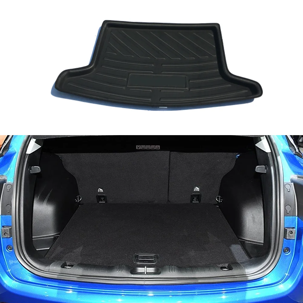 Auto Tappetini Bagagliaio per Jeep Grand Cherokee 2013-2024, AntiGraffio Tappetini Baule Tappetino Protezione Bagagliaio Tappetini per Bagagliaio Impermeabile Accessori,A
