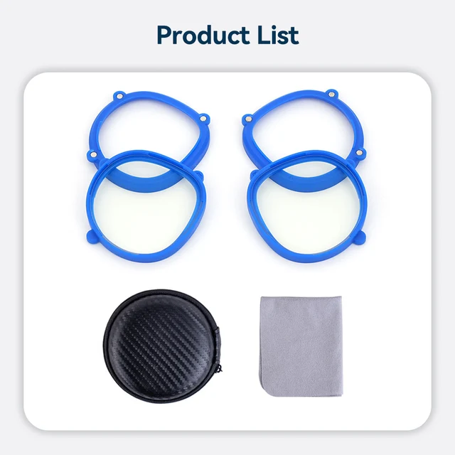 Lenti Magnetiche Per Meta Quest 3 - Anti Luce Blu E Per Miopia - Facili Da Montare - Foto 13