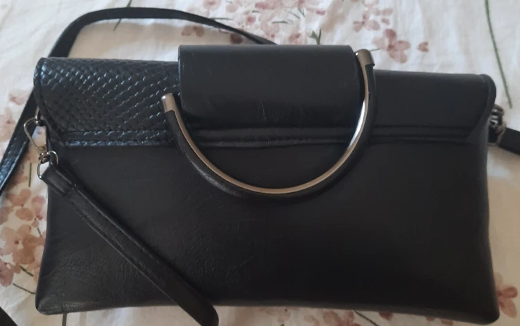 Soft PU Leather Handbag Women Luxury Purses photo review