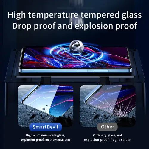 SmartDevil 2PCS Screen Protector for Xiaomi 17 15 13T 14T 17T Redmi K100 HD Tempered Glass Film for Redmi Note 13Pro Note 15 Pro - Image 3
