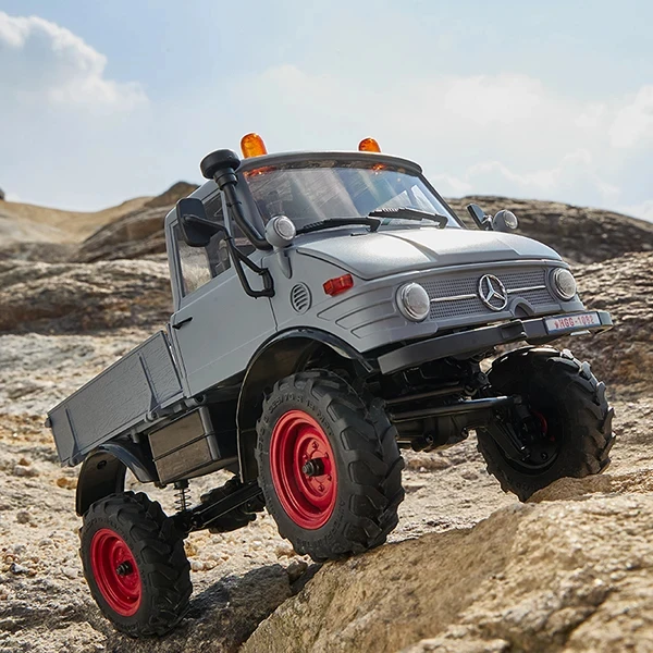 FMS Fcx24 Unimog 421 Rc Car 1/24 RTR 2.4G Simulation 4WD Climbing Truck Model Electric Off-Road Vehicle Adult Boy Toy Gift 4