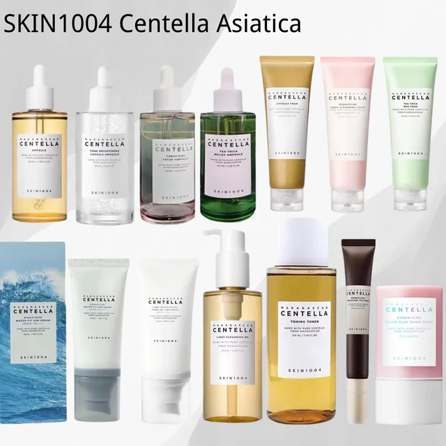 SKIN1004 Centella Asiatica Essence/Eye Cream/Cleanser/Cleansing Oil/Sun Cream/Toner Moisturizing Calming Face Serum Skin Care 1