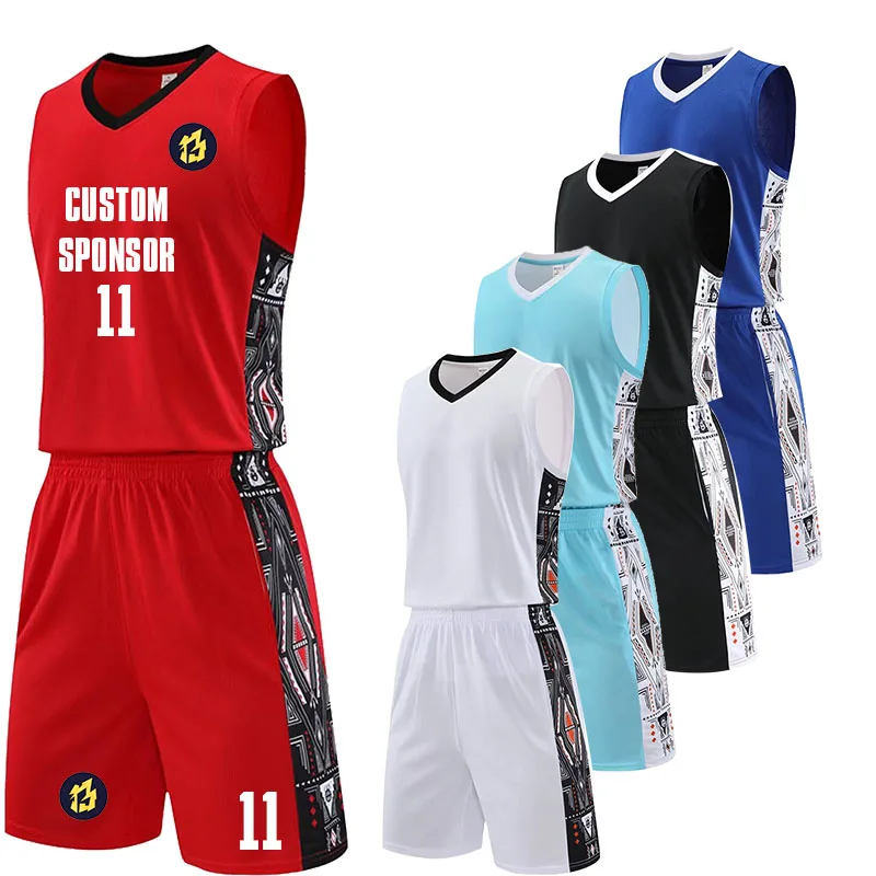 

Training DIY Name Number Logo Unisex Basketball Jerseys For Men Women Children Sports Uniform Club Team Personalize Customize
