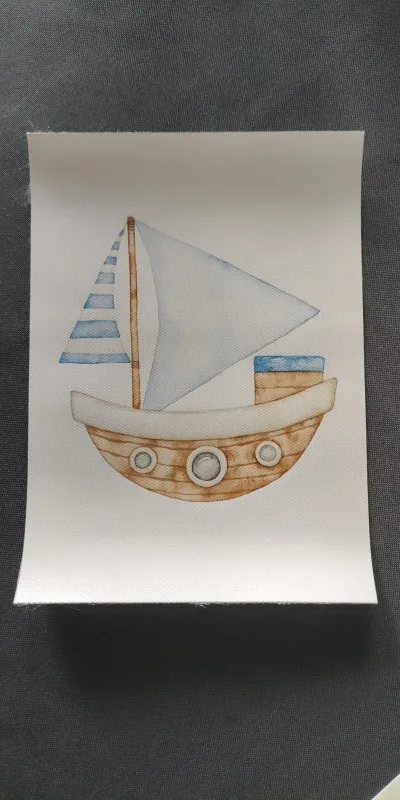 Sailboat Lighthouse Fish Nautical Nursery Posters And Prints Canvas Painting Nordic Wall Art Pictures Baby Kids Room Home Decor photo review