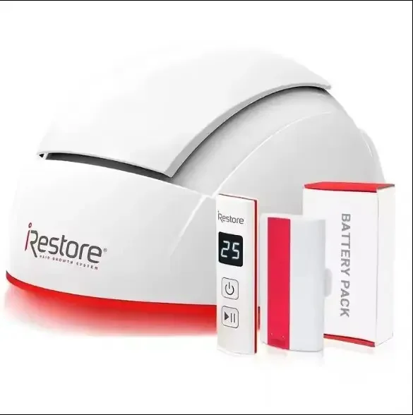 TOP QUALITY FOR NEW iRestore Professional 282 Laser Hair Growth System + Battery