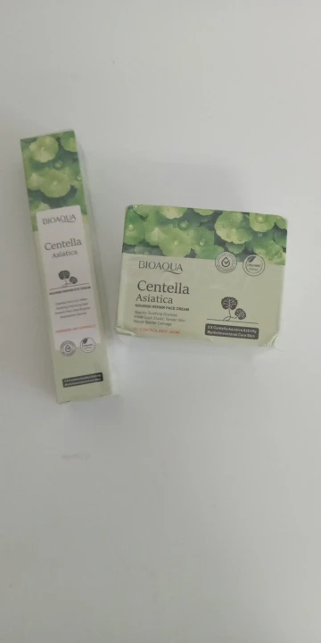 BIOAQUA Centella Asiatica Skin Care Sets Moisturizing Face Cream Whitening Anti Dark Circles Anti Wrinkles Eye Cream Skin Care photo review