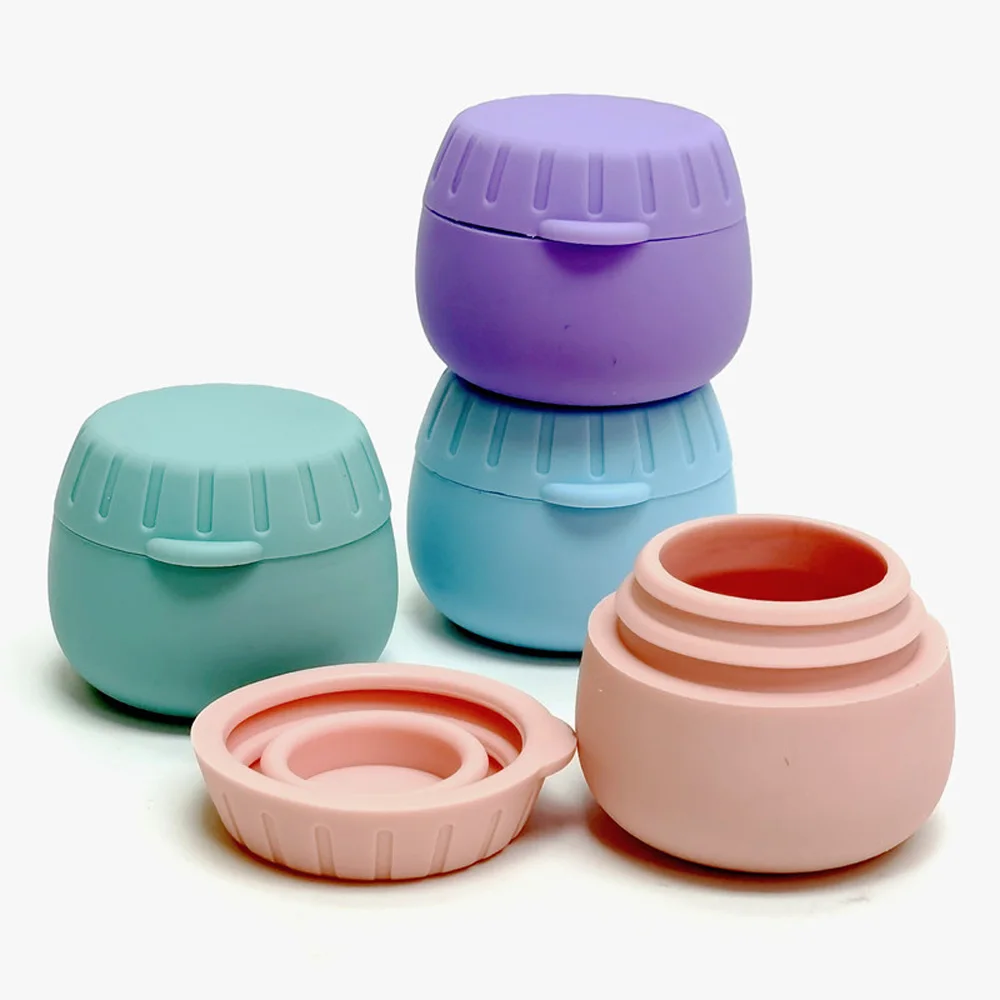Silicone Portable Storage Box for Travel and Organization