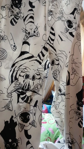 Cute Cat Pajama Pants, customer photo