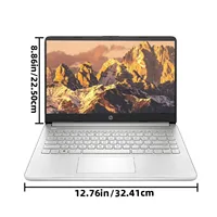 HP 14" Business Laptop,Intel Celeron N4120,16GB RAM,384GB Storage(128GB eMMC+256GB SD Card),‎Intel UHD Graphics,Windows 11 S - Image 3