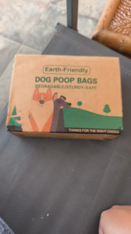 1/42 Roll Pet Biodegradable Trash Bag Dog Poop Bags Bulk Scented Poop Bag Degradable Cat Waste Bags Dog Poop Dispenser photo review