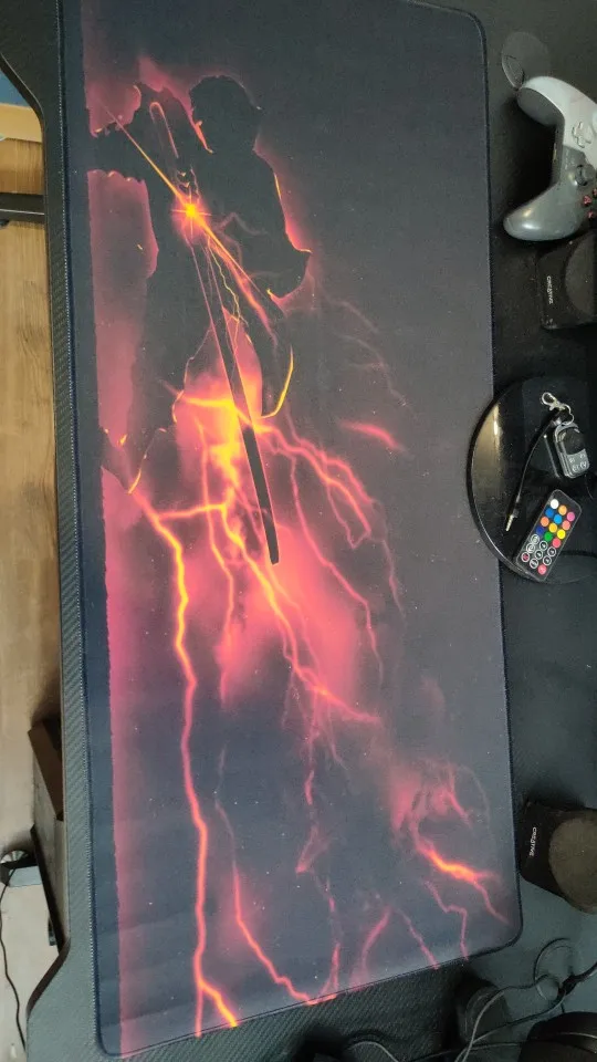 Demon Slayer Mouse Pad 800x400x3mm Anime photo review