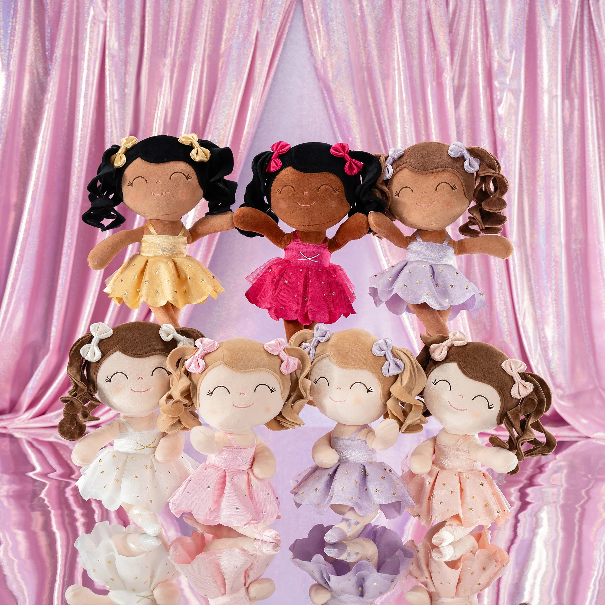 Gloveleya Plush Toys Girl Gifts for Kids Soft Toys Girl‘s Birthday Gift Cute 2024 new design Princess Limited Baby Lovely Doll 3