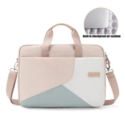 Durable Laptop Sleeve Bag with Handle - 15.6 Inch Protective Briefcase for Notebooks and Ultrabooks (Khaki)