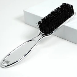 Black Small Professional Beard Styling and Shaping Brush (Grey)