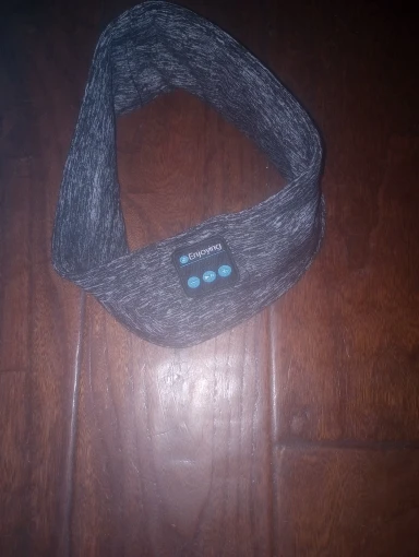 Original Wireless Bluetooth Headset Sports Sleep Headband Eye Mask photo review