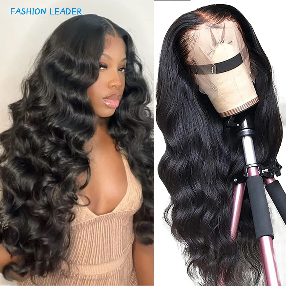 

30 Inch 13X4 Hd Transparent Lace Frontal Wig Brazilian Body Wave Lace Front Wig Human Hair Lace Frontal Closure Wigs For Women