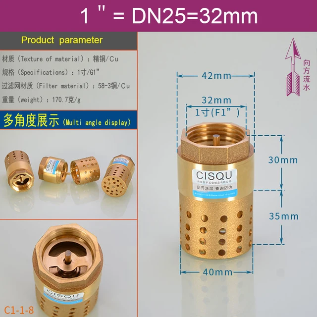 2 Valvole Di Ritegno In Ottone DN15 1/2 Pollice | Per Pompe, Giardino, Lavatrici E Fontane - Foto 11