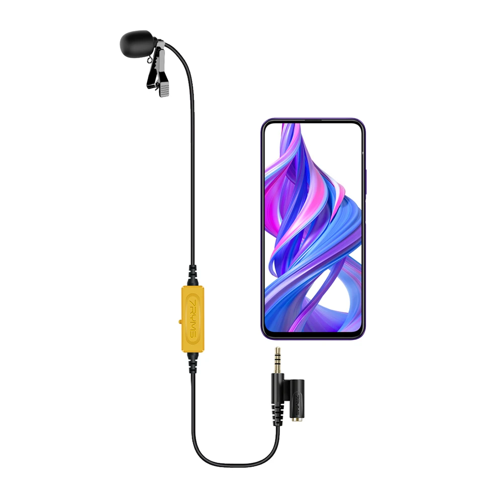 7Ryms S.LAV 01 6m Portable Omnidirectional Condenser Monitor Lavalier Microphone