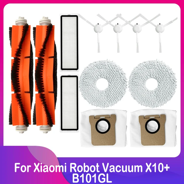 For Xiaomi Robot Vacuum X10 Robotic Vacuum Cleaner Main Side Hepa