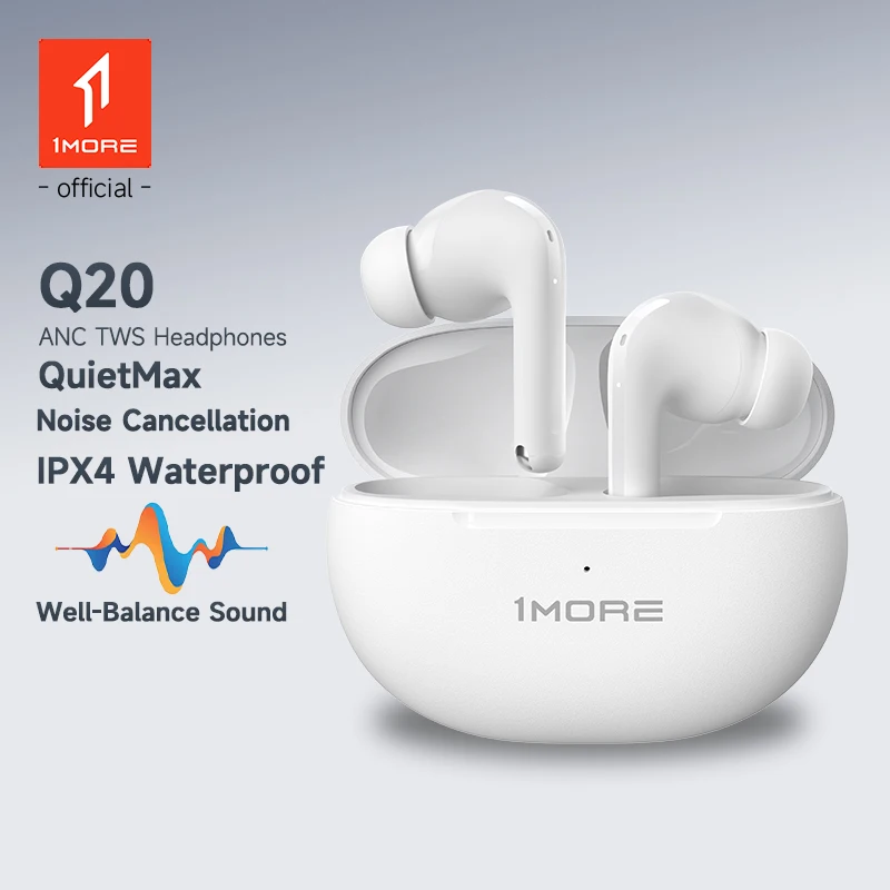 1MORE Q20 Wireless Earbuds TWS Bluetooth flash-sale Headset headphones penetration electronics for xiaomi 1