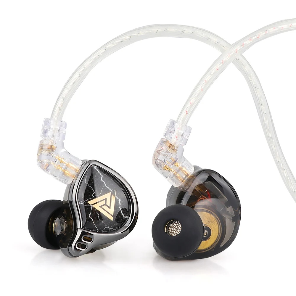 QKZ x HBB 10mm membrana pokryta tytanem HiFi douszne