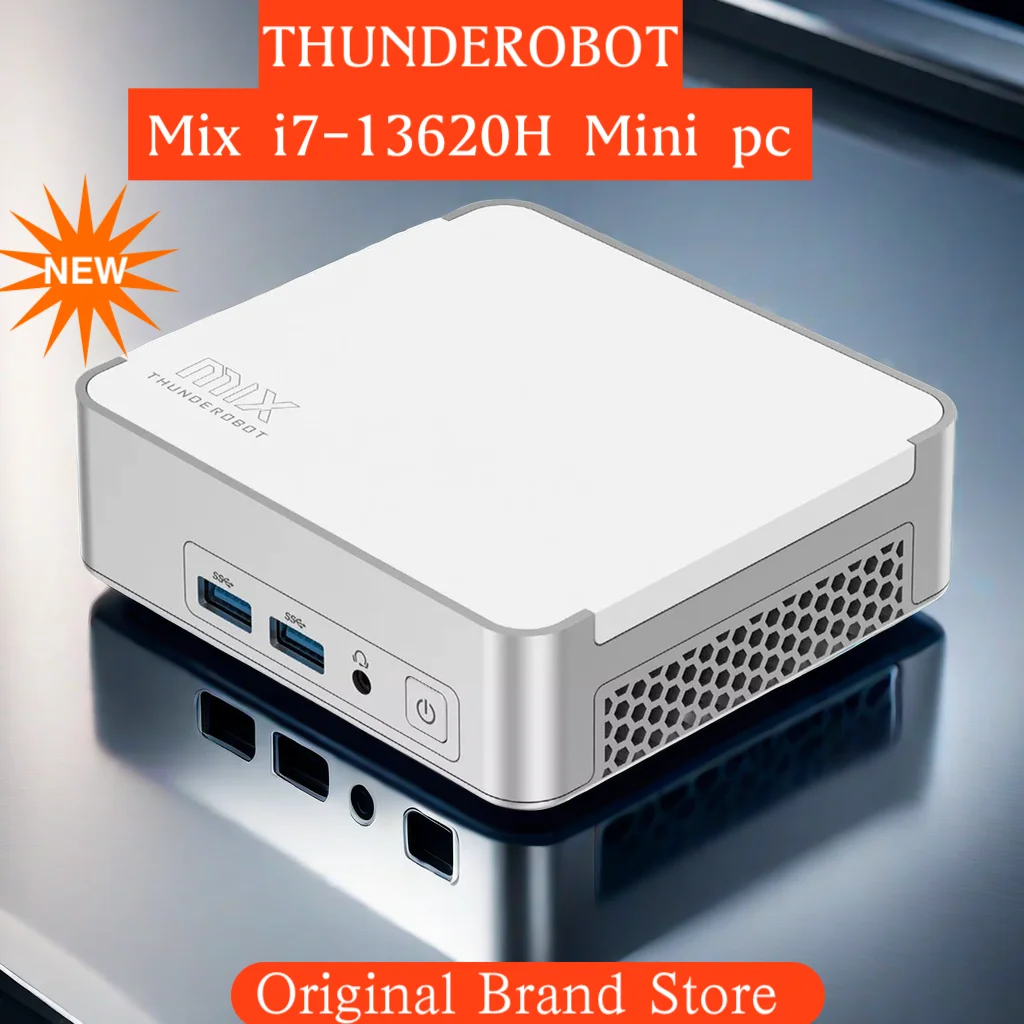 ThundeRobot Mix 미니 PC, 인텔 UHD 그래픽, 가정 및 사무실 미니..