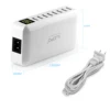 60W 8 Port USB Fast Charger QC3.0 HUB Smart Quick Charge With LED Display Multi USB Charging Station Mobile Phone Desktop Home 4
