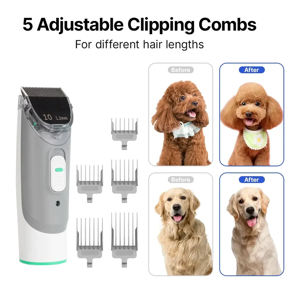 NEABOT PET GROOMING KIT P1 PRO 犬猫用 Neabot P1 Pro Pet Groomer & Trimmer Kit with Comb Clippers