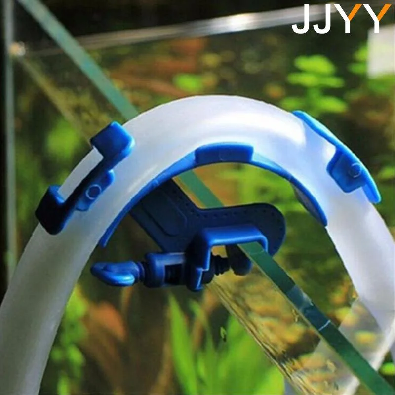 JJYY Plastic Aquarium Fish Tank Water Pipe Connector Fish Tank Mount Holder Aquarium Accessories aquarium accessories aquarium tubing connectors