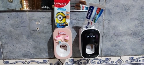 Toothpaste Dispenser And Holder Automatic photo review