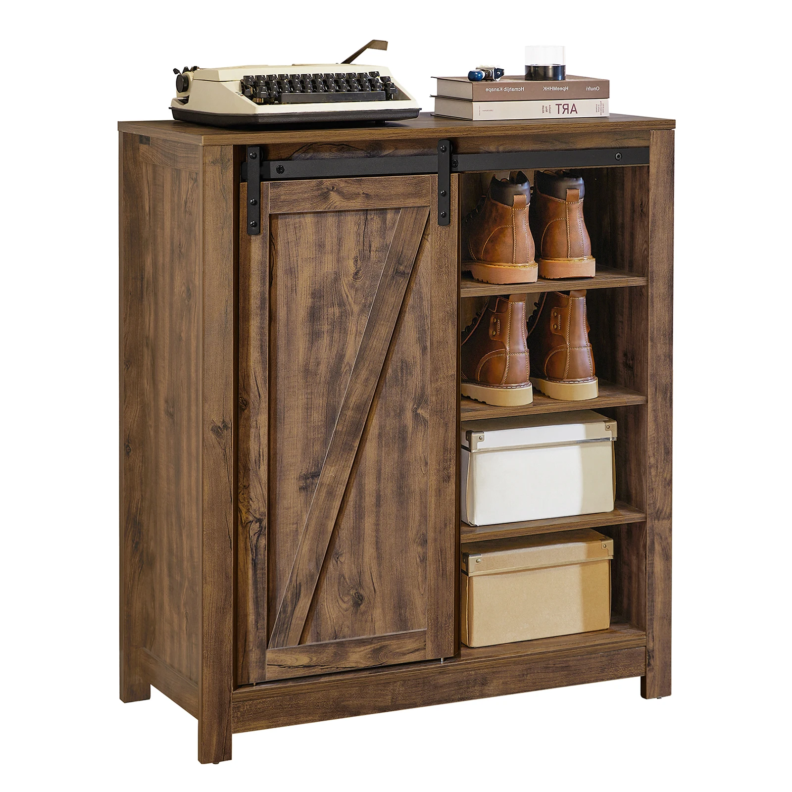SoBuy FSB59 Sideboard with sliding door dresser shoe wardrobe narrow wardrobe kitchen wardrobe side wardrobe storage s wardrobe