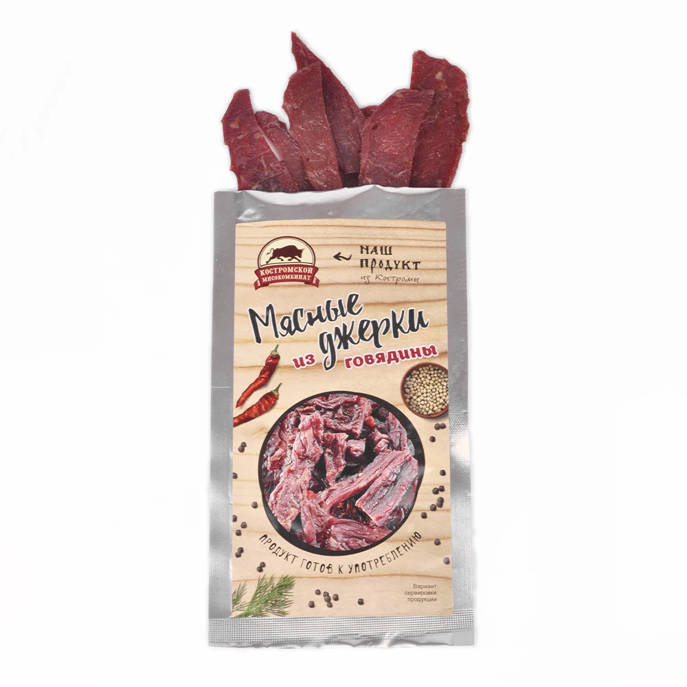 Рисунок 4 - Мясные джерки из говядины Костромской мясокомбинат