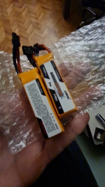 2PCS CNHL 3S 450mAh 11.1V Lipo Battery 70C MiniStar With XT30 Plug For Mini Quadcopter RC FPV photo review