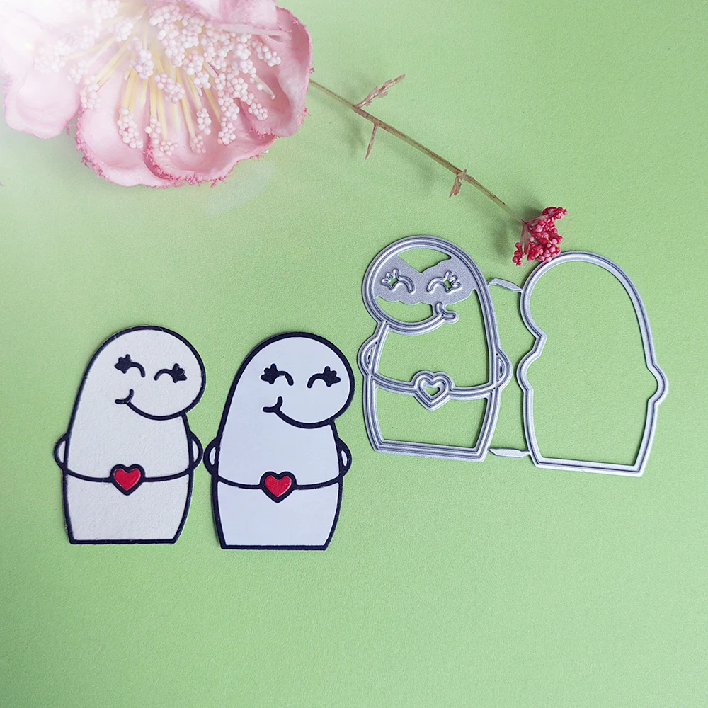 

Exquisite keychain cartoon cutting dies DIY scrapbook, embossed card making, photo album decoration, handmade crafts