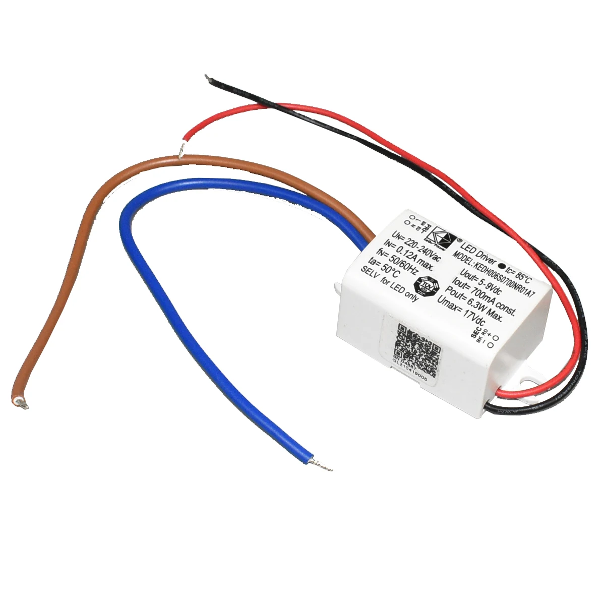 Constant Current 700mA Lamp Driver 2V-4V 5V-9V Mini Light Power AC-DC Converter 300mA Small Transformer 100 240v ac to dc power adapter supply charger 12v 9v 5v 1a 2a 3a 0 5a 2 5mm x 2 5mm eu plug converter for led light strip lamp