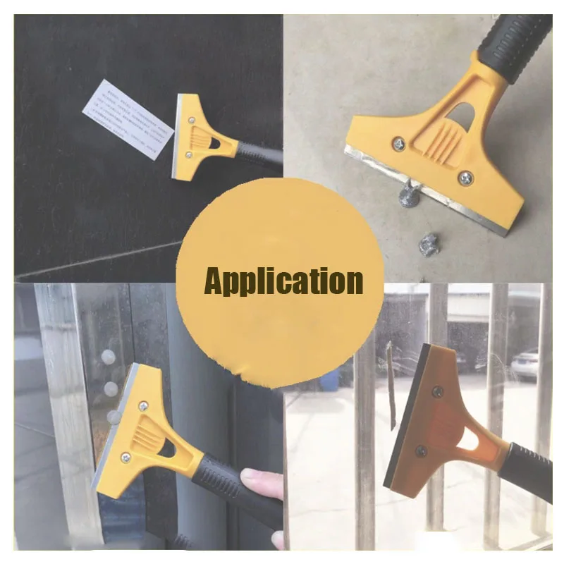 TOFAR Glass Ceramic Hob Oven Metal Blade Scraper Cleaner Car Glue Sticker Remover Household Cleaning Tool Shovel Dirty Squeegee