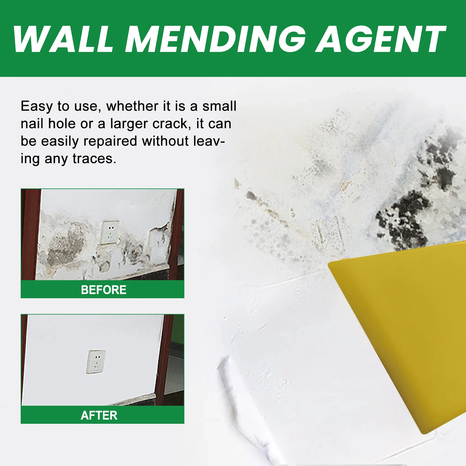Waterproof Wall Mending Agent Crack Resistant Filler Paint