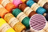 3.0MM x 50M Polyester Macrame Braid Cord for Bag making and Handmade works Thick Knitting cord 1