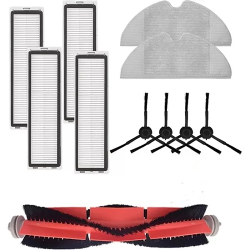 Xiaomi Mi Robot Aspirapolvere Pro 2 + 3D Versione Globale Robot Aspirapolvere Rinnovo Set 11 Pezzi