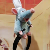 Ratatouille bandeau nouveau dessin animé en peluche poupée bandeau français à large bord épingle à cheveux Photo coiffure créativité fille cadeau 3